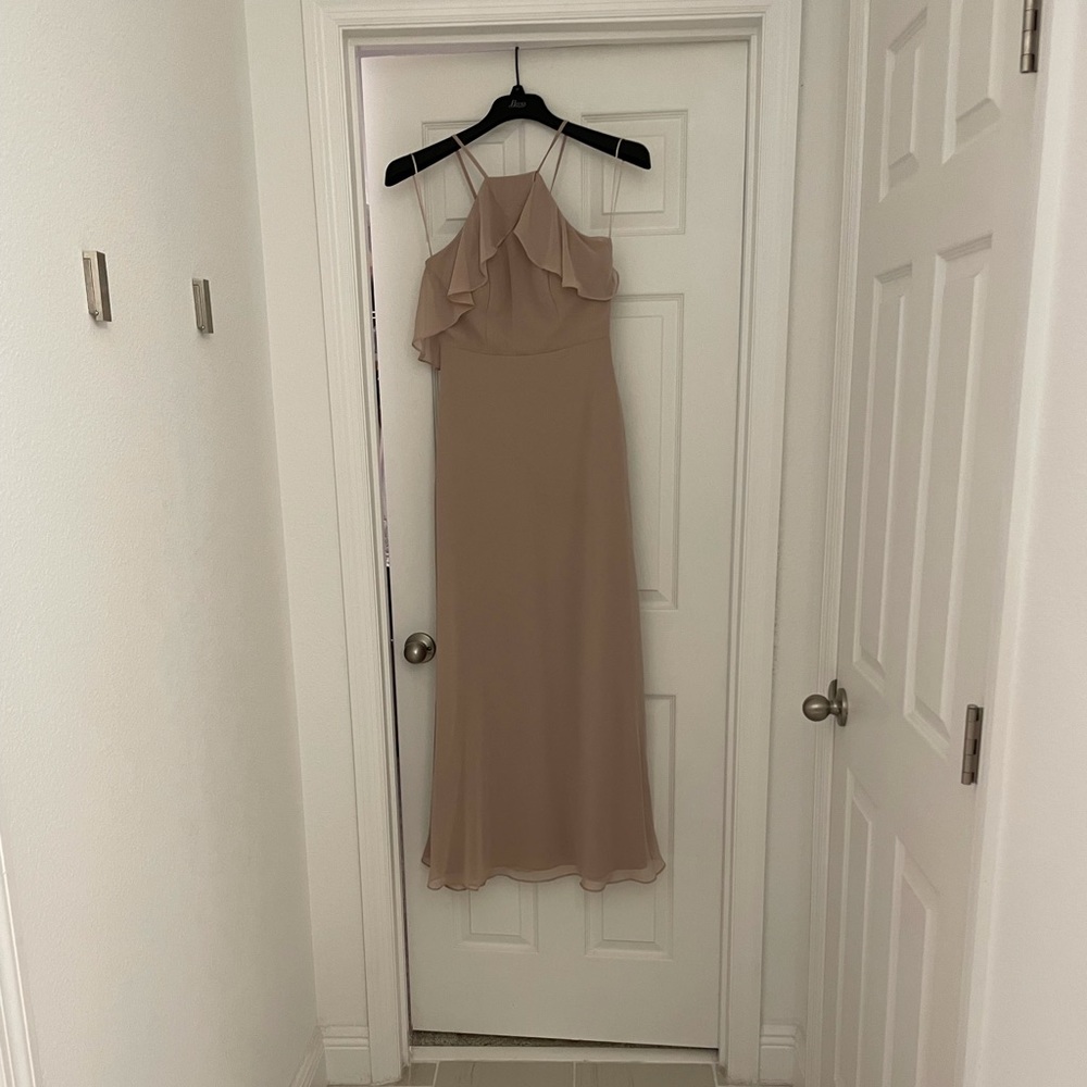 BIRDY GREY- Taupe Bridesmaid Dress